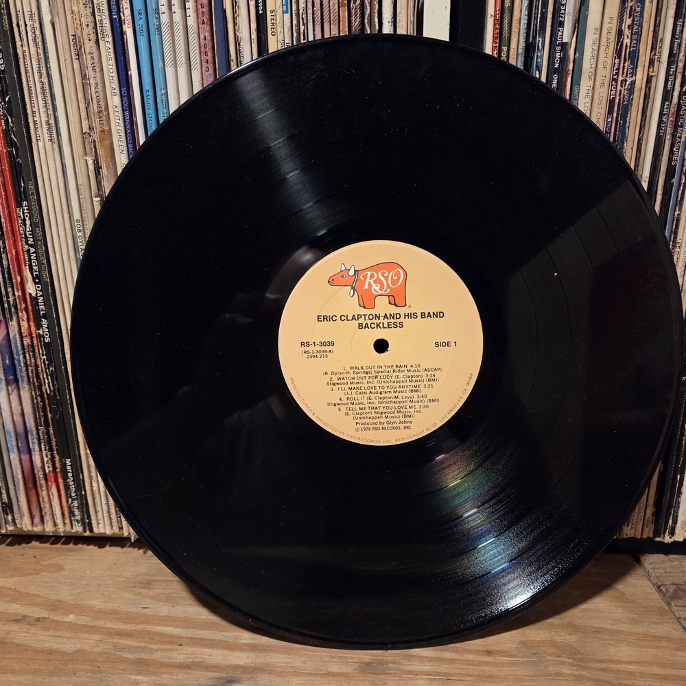 Eric Clapton Backless vintage vinyl - Picture 4 of 4
